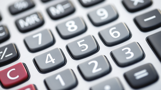 picture of a calculator